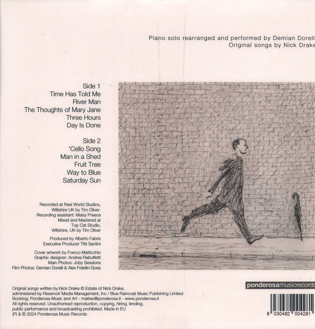 Demian Dorelli - Nick Drake's Five Leaves Left (Echoes On Solo Piano) - Lp