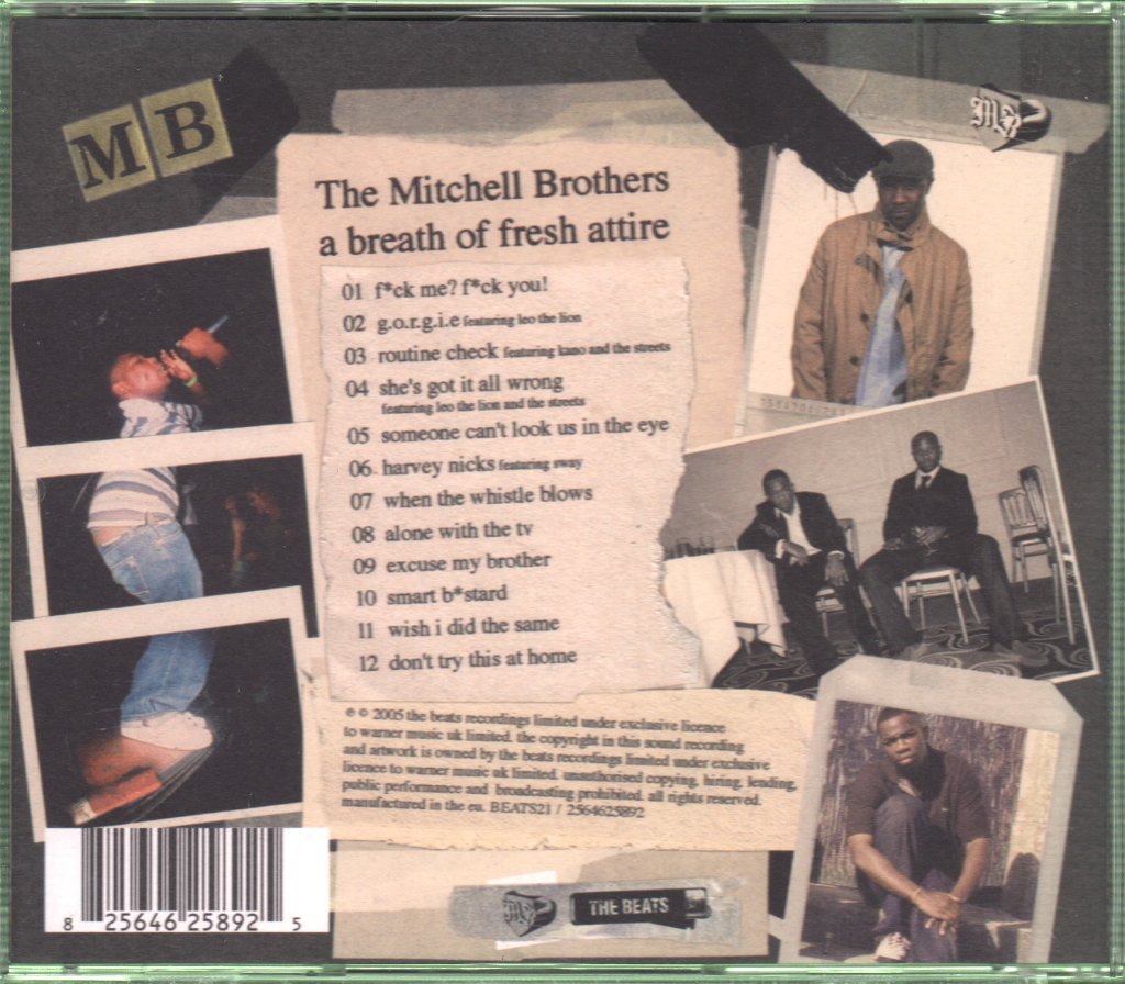Mitchell Brothers - A Breath Of Fresh Attire - Cd