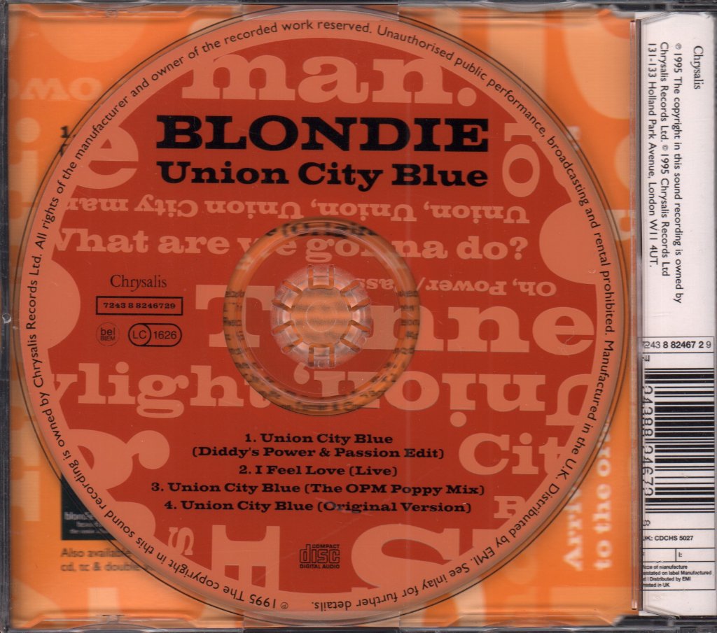 Blondie - Union City Blue - Cd
