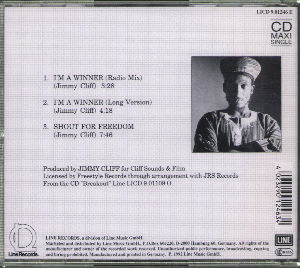 Jimmy Cliff - I'm A Winner - Cd