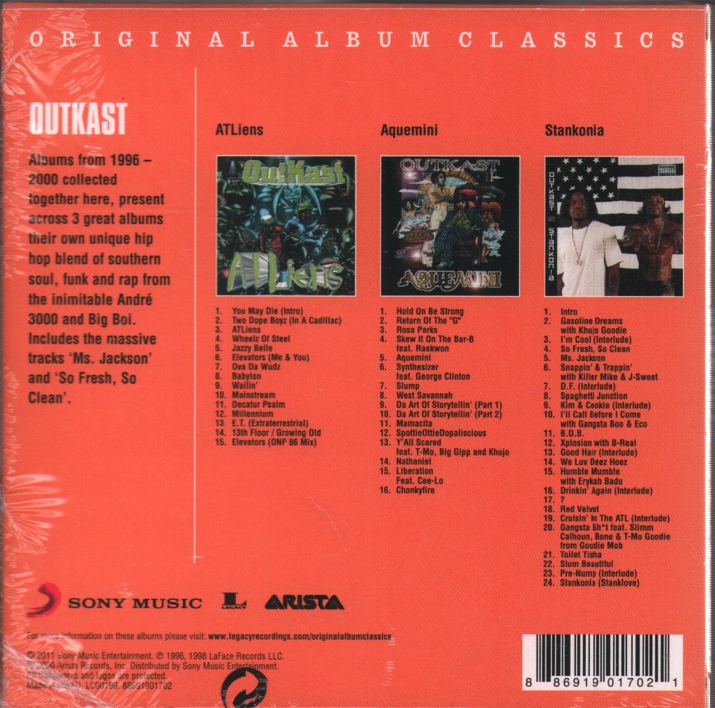Outkast - Original Album Classics - Triple Cd