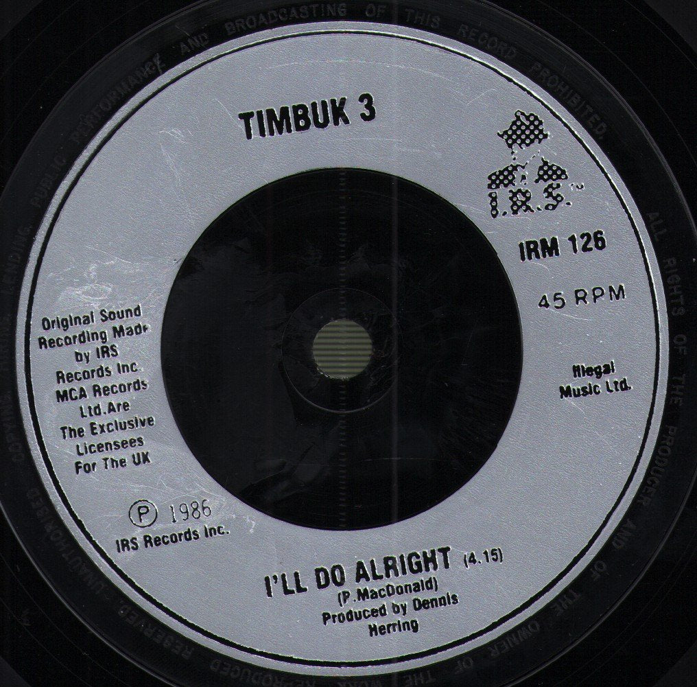 Timbuk 3 - Future's So Bright I Gotta Wear Shades - 7 Inch