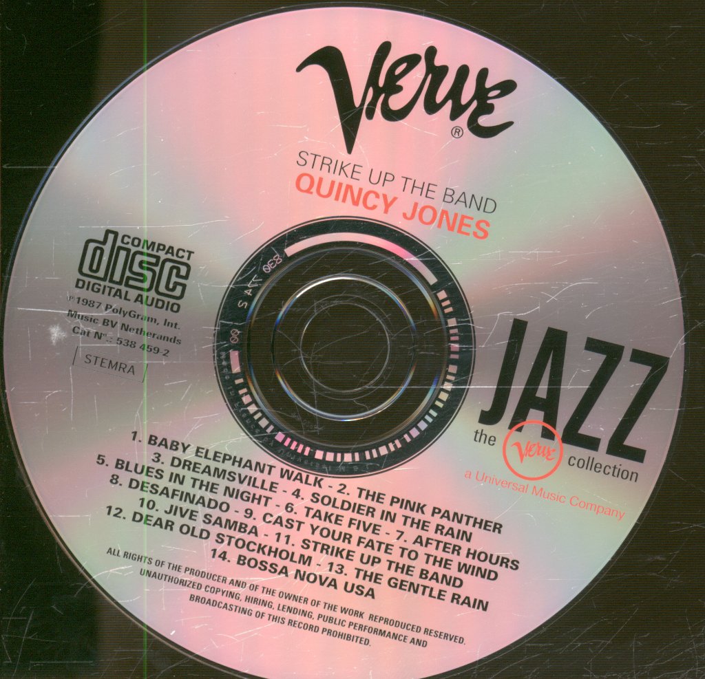 Quincy Jones - Strike Up The Band - Cd