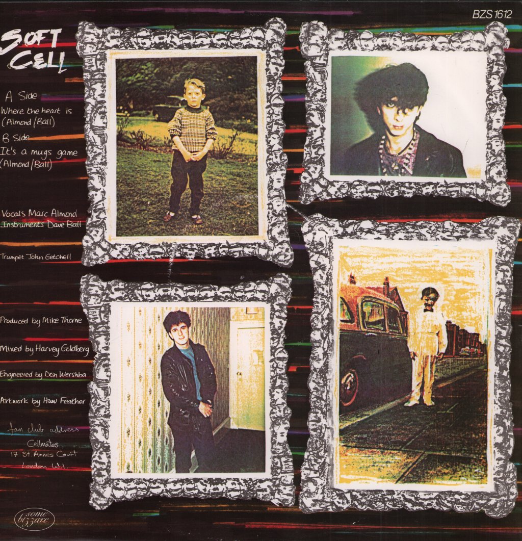Soft Cell - Where The Heart Is - 12 Inch
