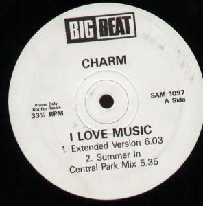 Charm - I Love Music - 12 Inch