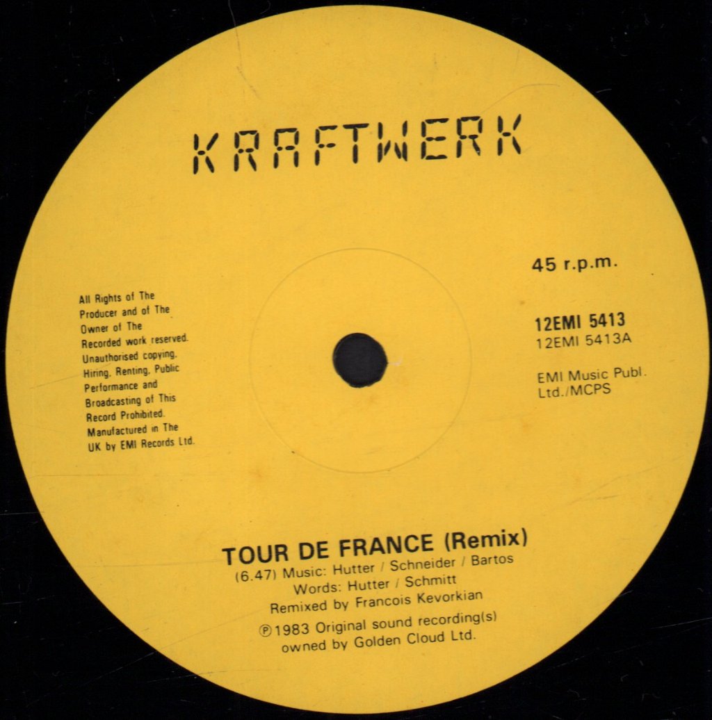 Kraftwerk - Tour De France - 12 Inch