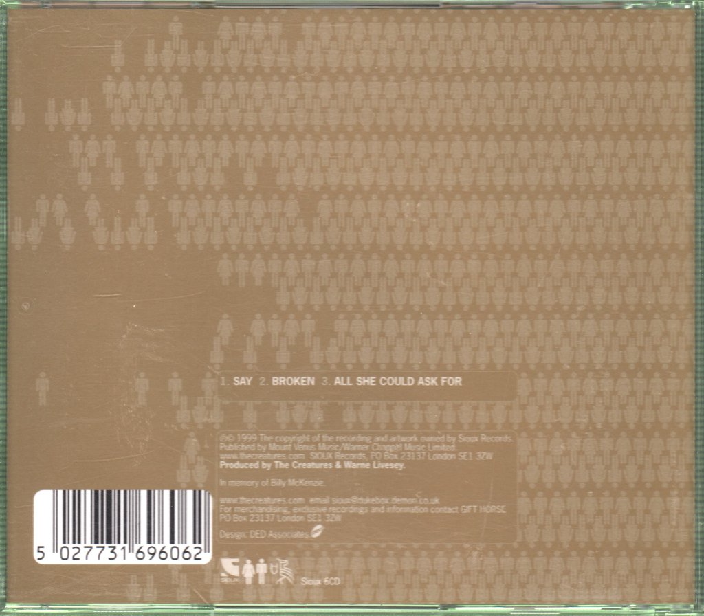 Creatures - Say - Cd