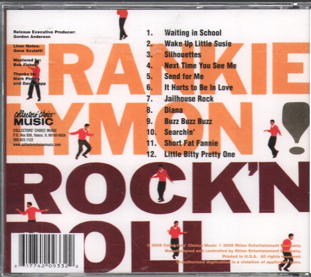 Frankie Lymon - Rock 'N Roll - Cd