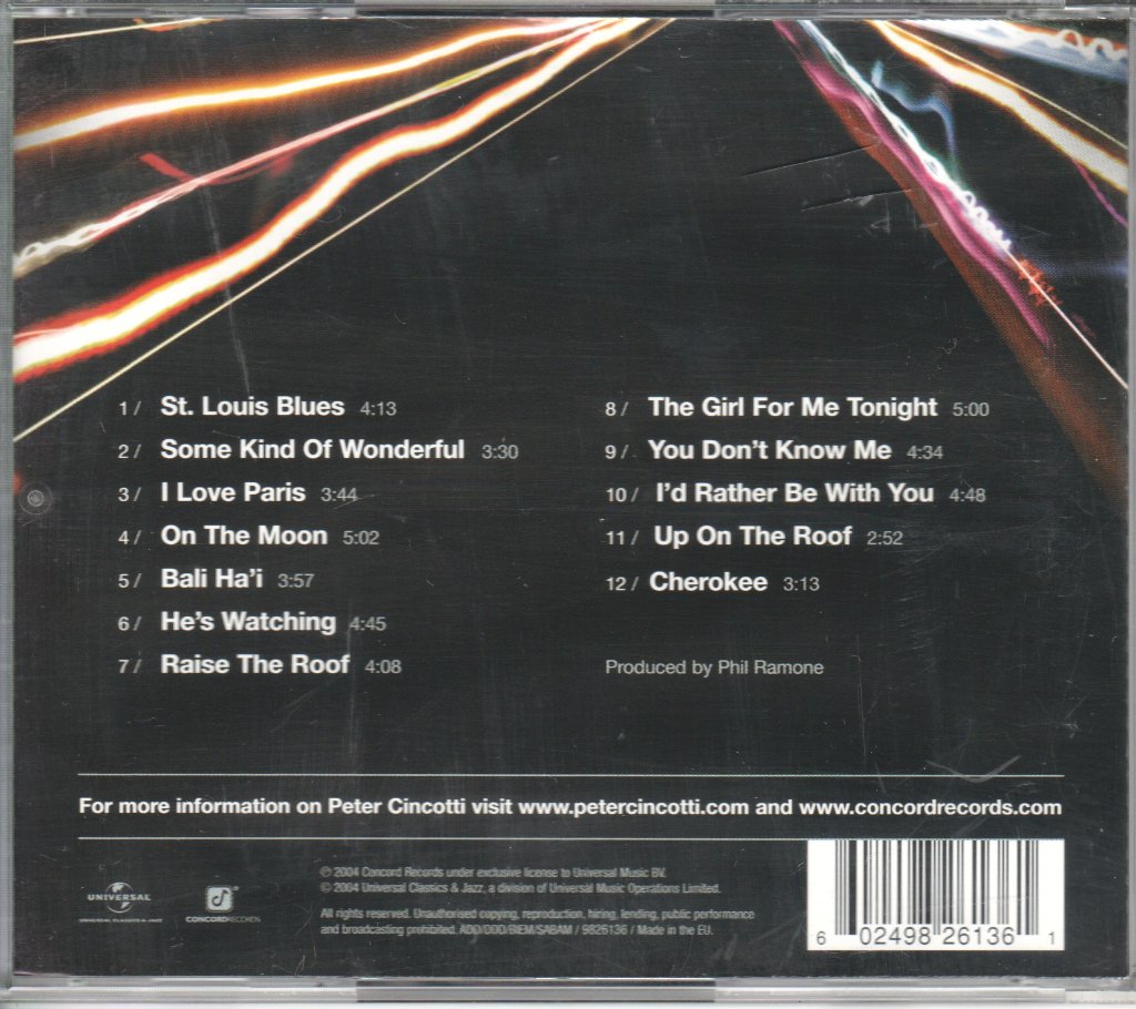 Peter Cincotti - On The Moon - Cd