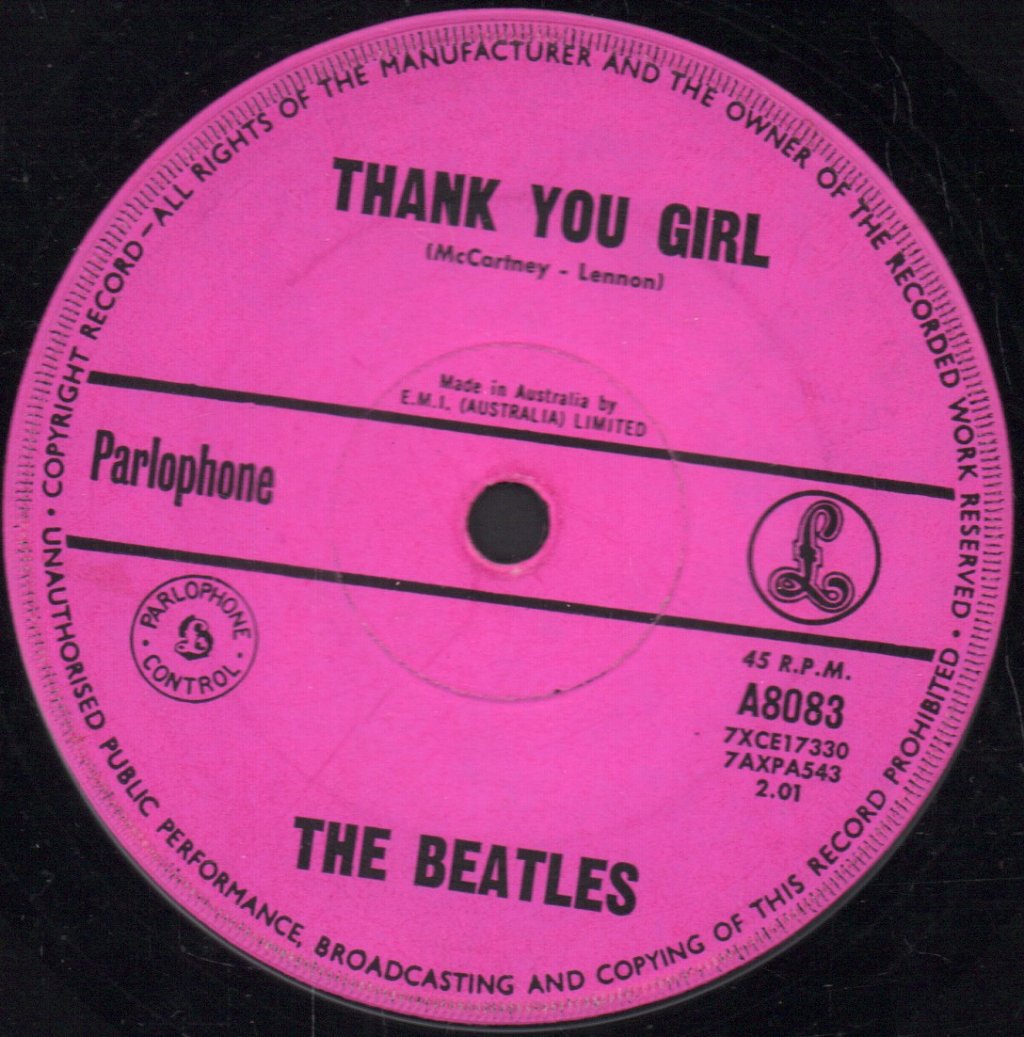 Beatles - From Me To You - 7 Inch