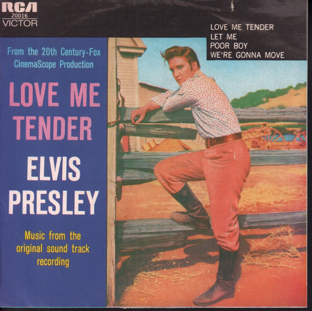 Elvis Presley Love Me Tender Inch – Vinyl Tap