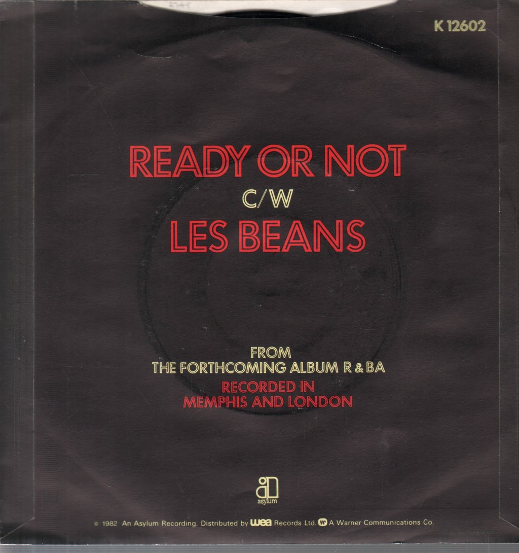 B. A. Robertson - Ready Or Not - 7 Inch