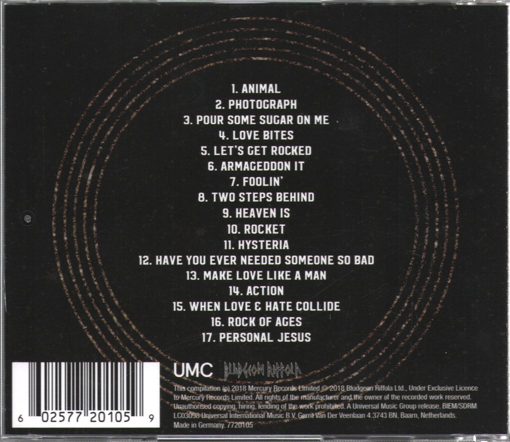 Def Leppard - Story So Far: The Best Of - Cd