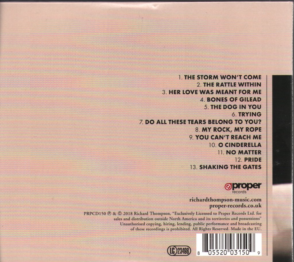 Richard Thompson - 13 Rivers - Cd