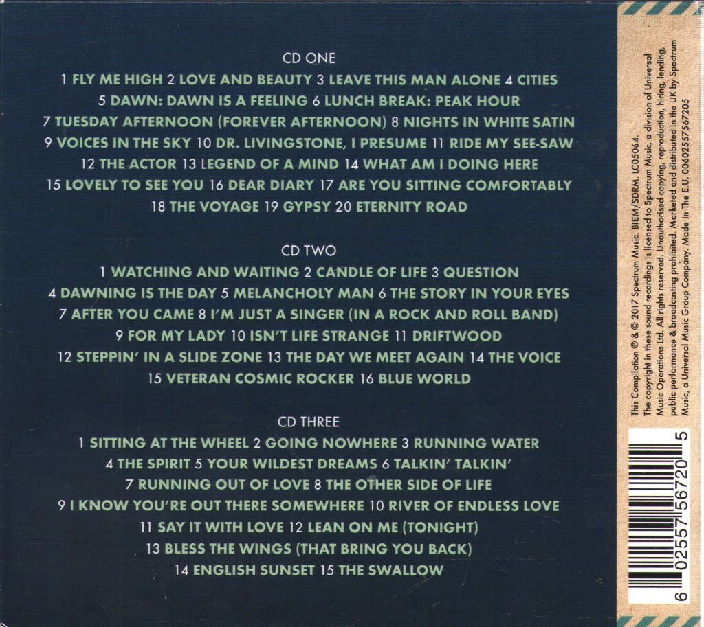 Moody Blues - Nights In White Satin: The Essential Moody Blues - Cd Set