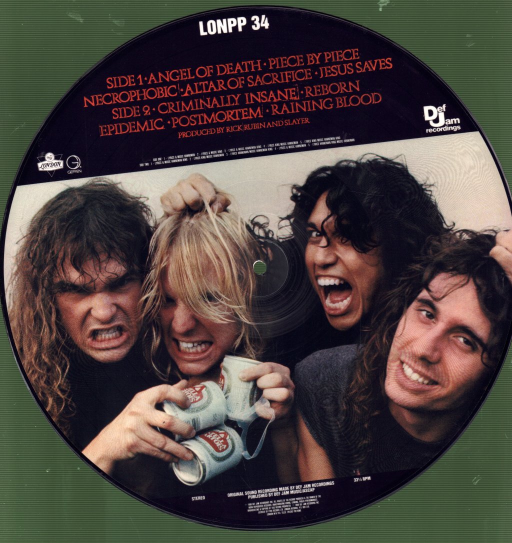 Slayer - Reign In Blood - Lp