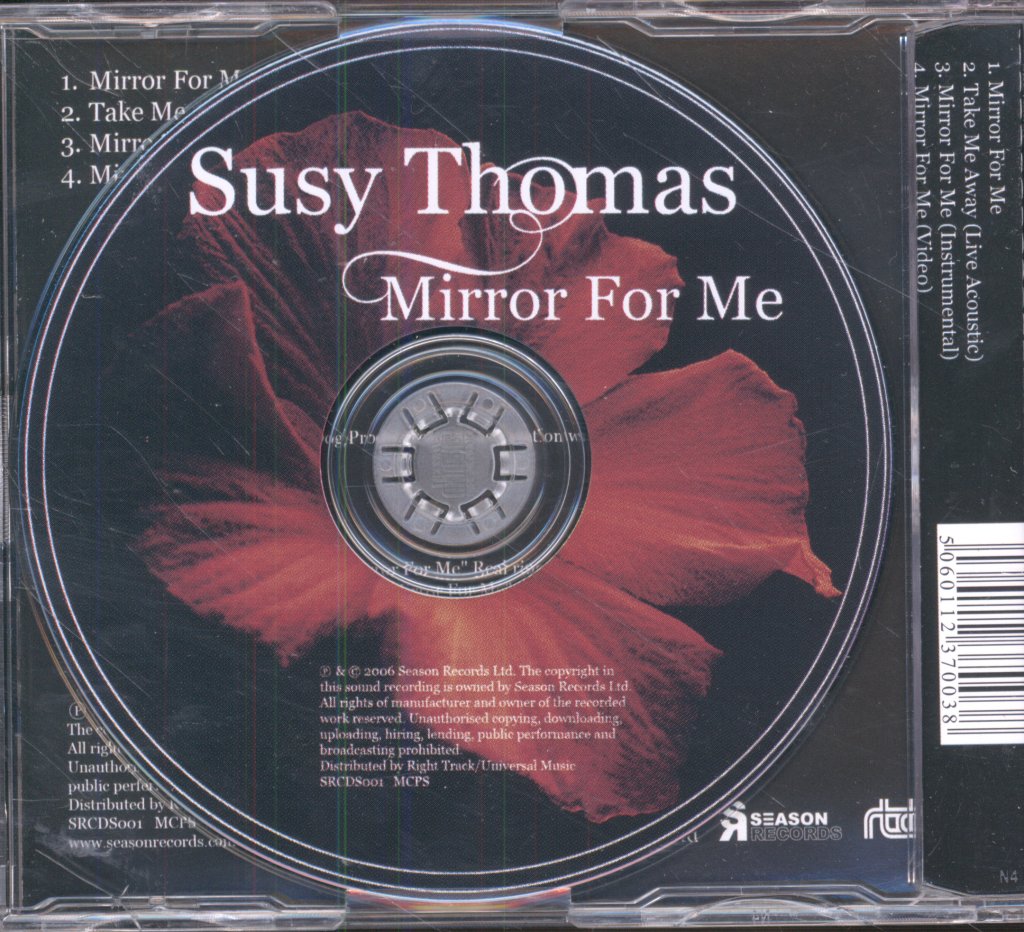Susy Thomas - Mirror For Me - Cd