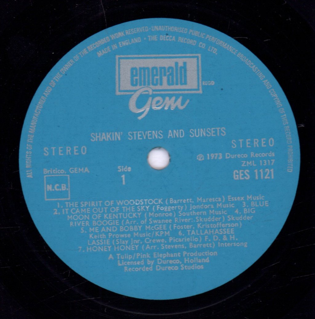 Shakin Stevens And The Sunsets - Shakin Stevens And The Sunsets - Lp