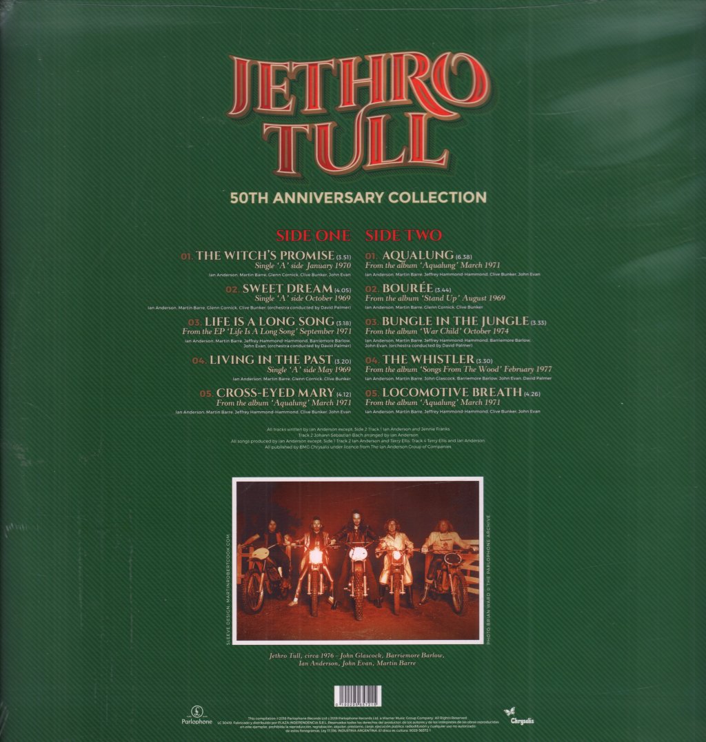 Jethro Tull - 50Th Anniversary Collection - Lp