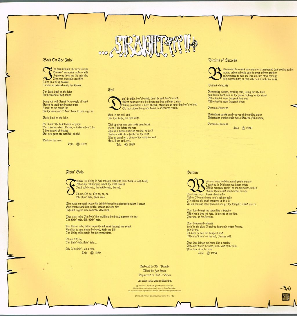 Dogs D'amour - Straight - Lp