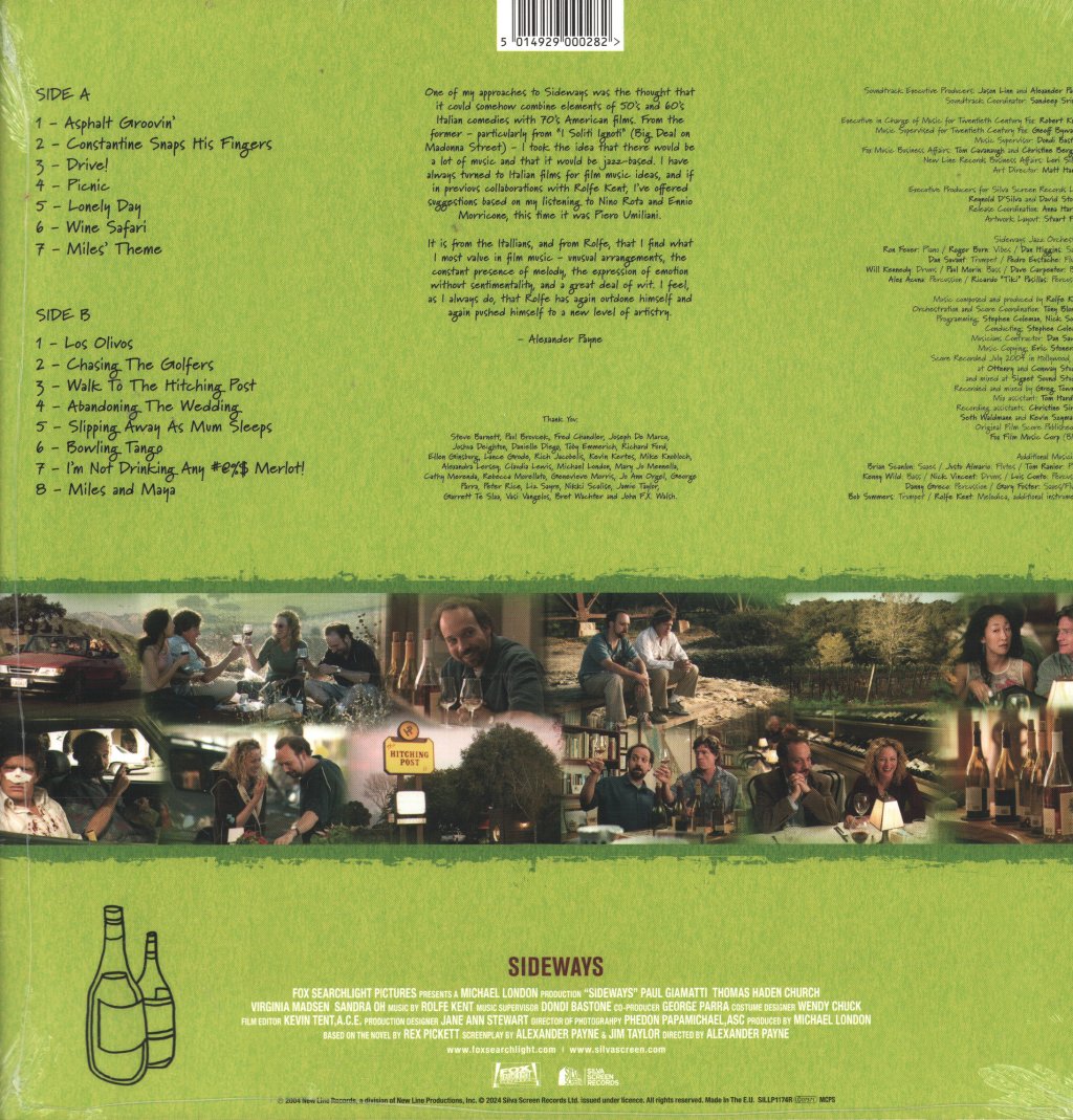 Rolfe Kent - Sideways (OST) - Lp