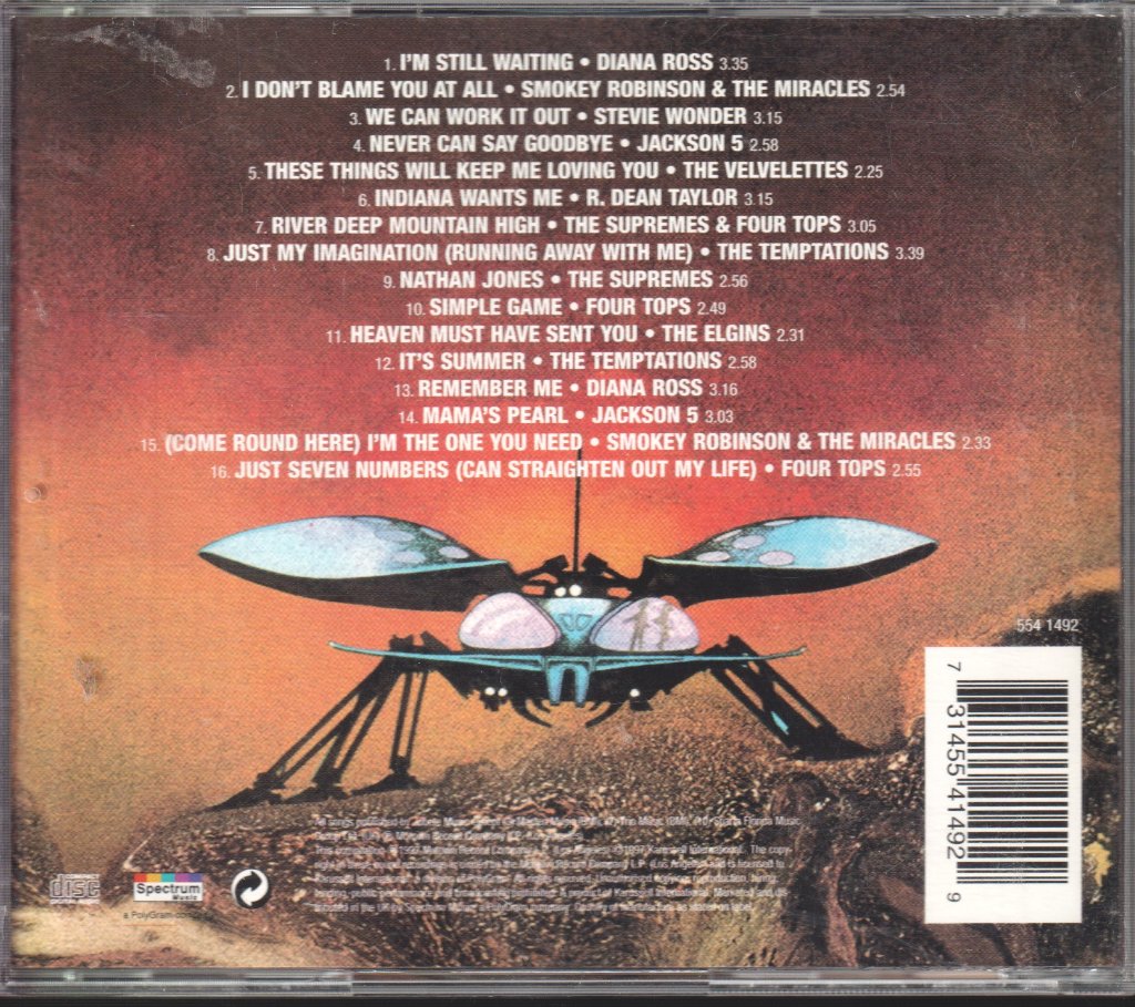 Various Artists - Motown Chartbusters Vol 6 - Cd