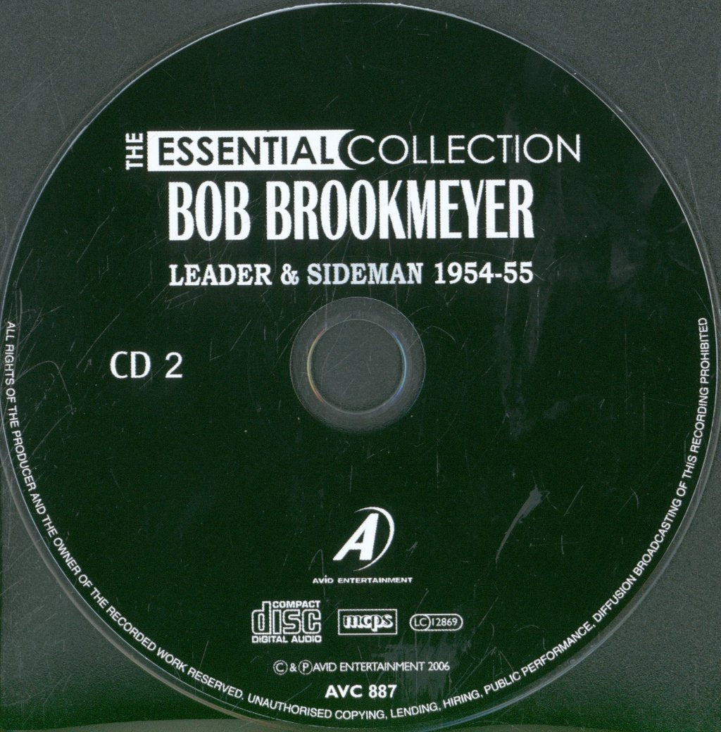Bob Brookmeyer - Essential Collection - Leader & Sideman 1954-55 - Double Cd