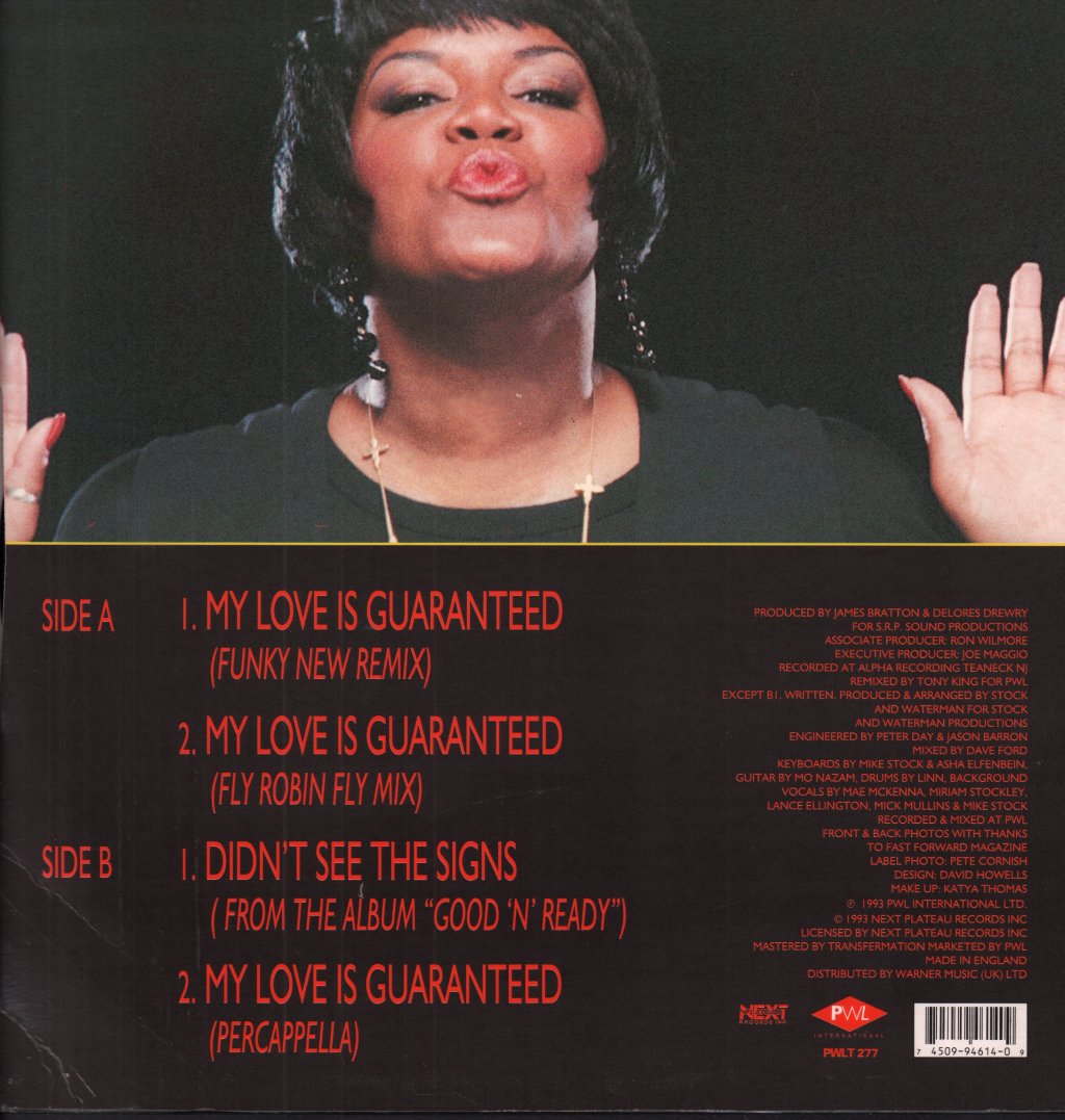 Sybil - My Love Is Guaranteed - 12 Inch