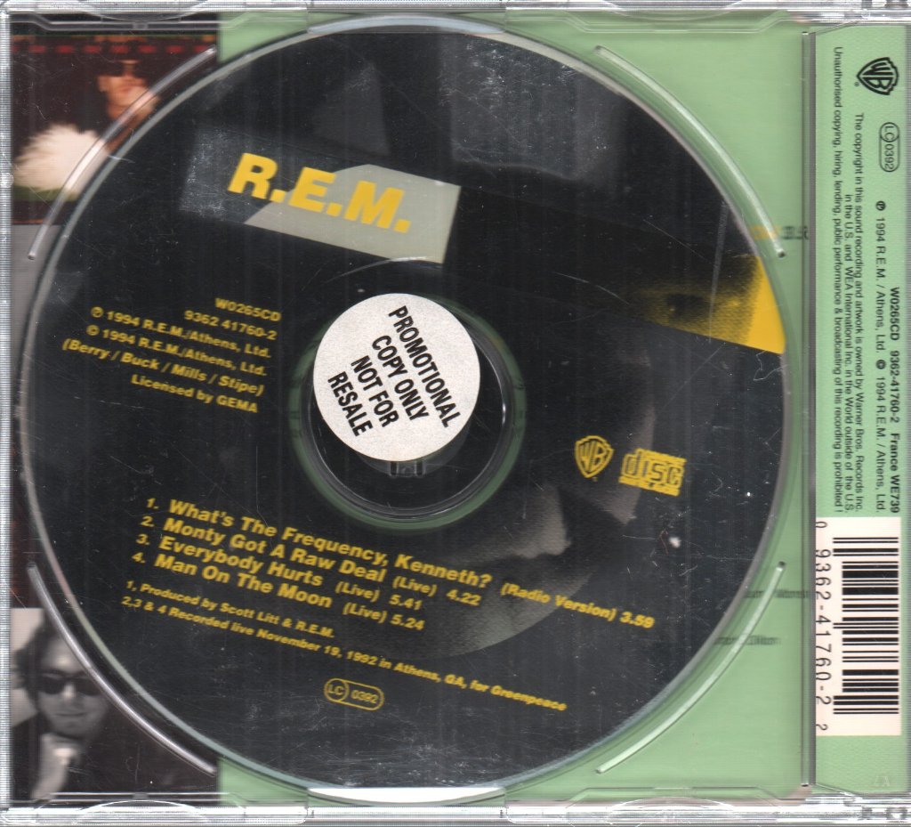REM - What's The Frequency Kenneth - Cd