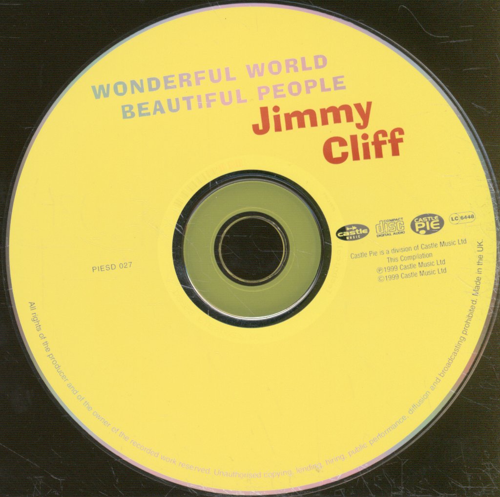 Jimmy Cliff - Wonderful World Beautiful People - Cd