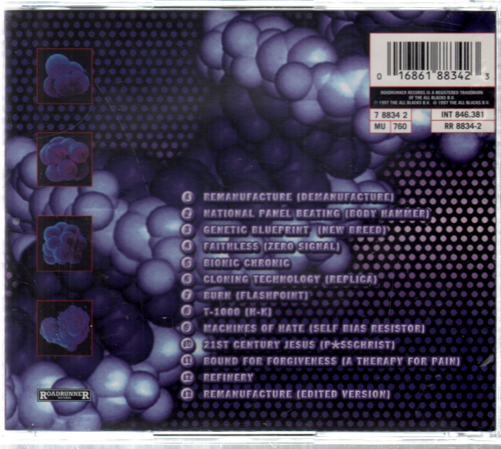Fear Factory - Remanufacture (Cloning Technology) - Cd