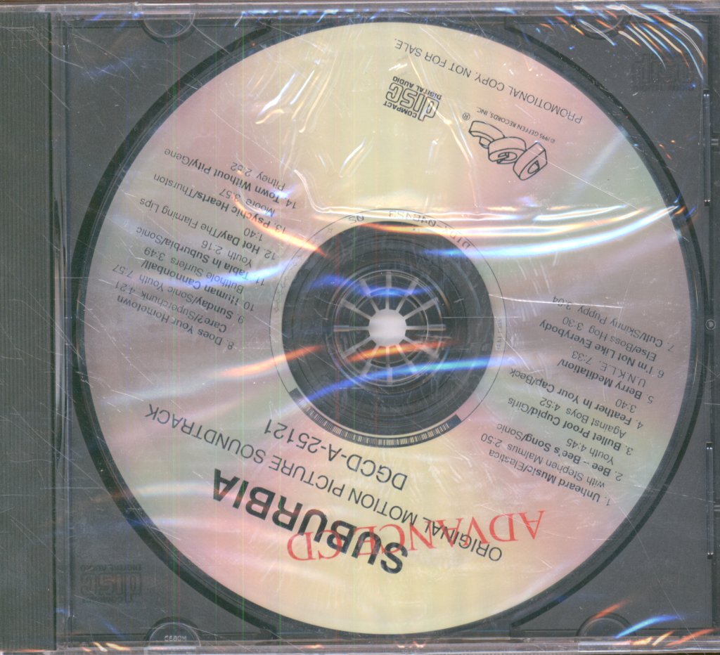 Various Artists - Suburbia: Original Motion Picture Soundtrack - Cd