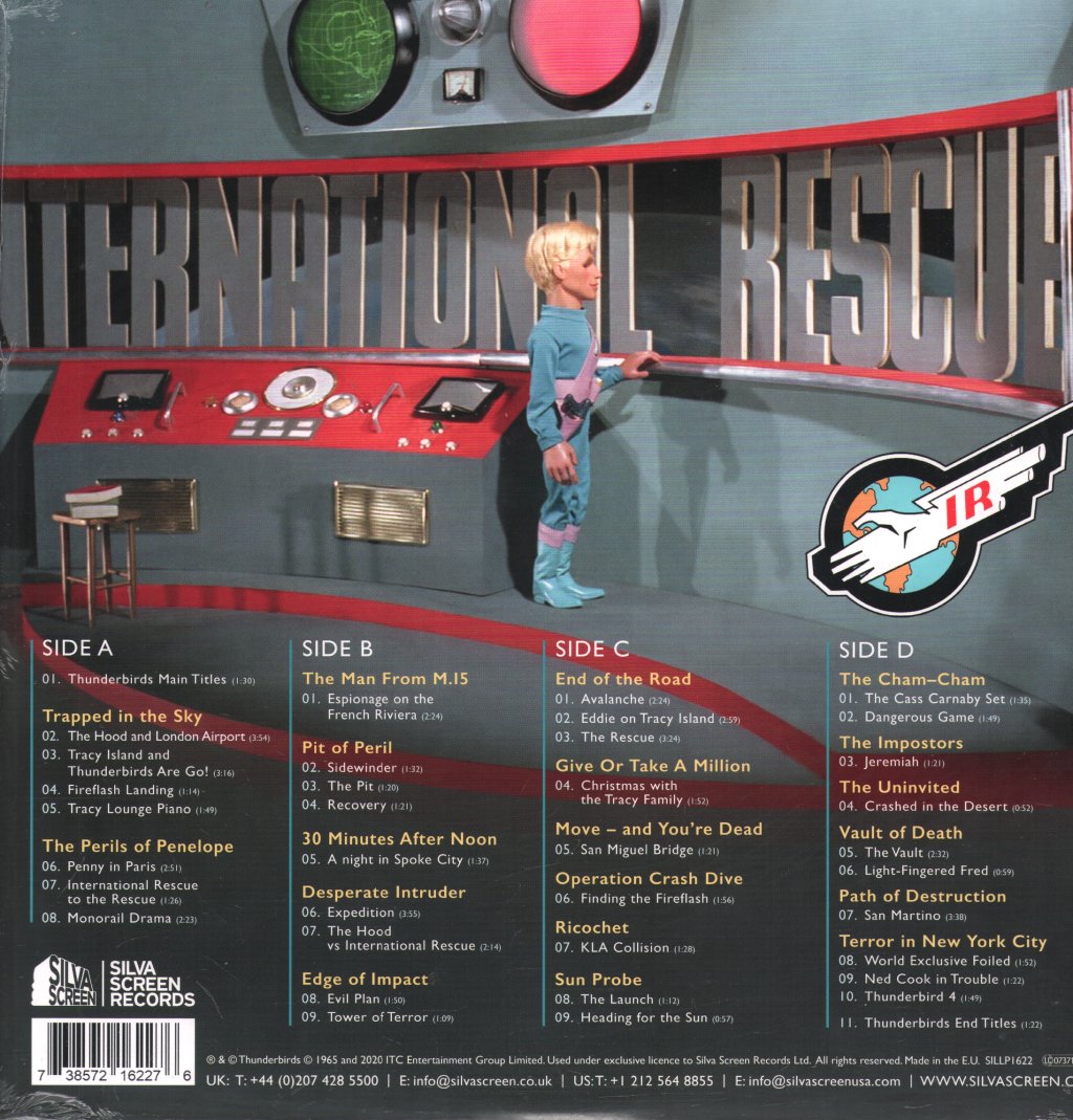 Barry Gray - Thunderbirds (Original Television Soundtrack) - Double Lp