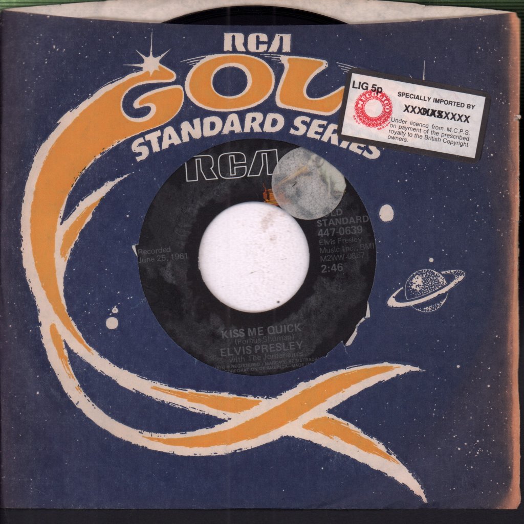 Elvis Presley - Suspicion - 7 Inch