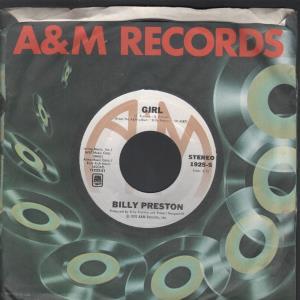 Billy Preston - Girl - 7 Inch