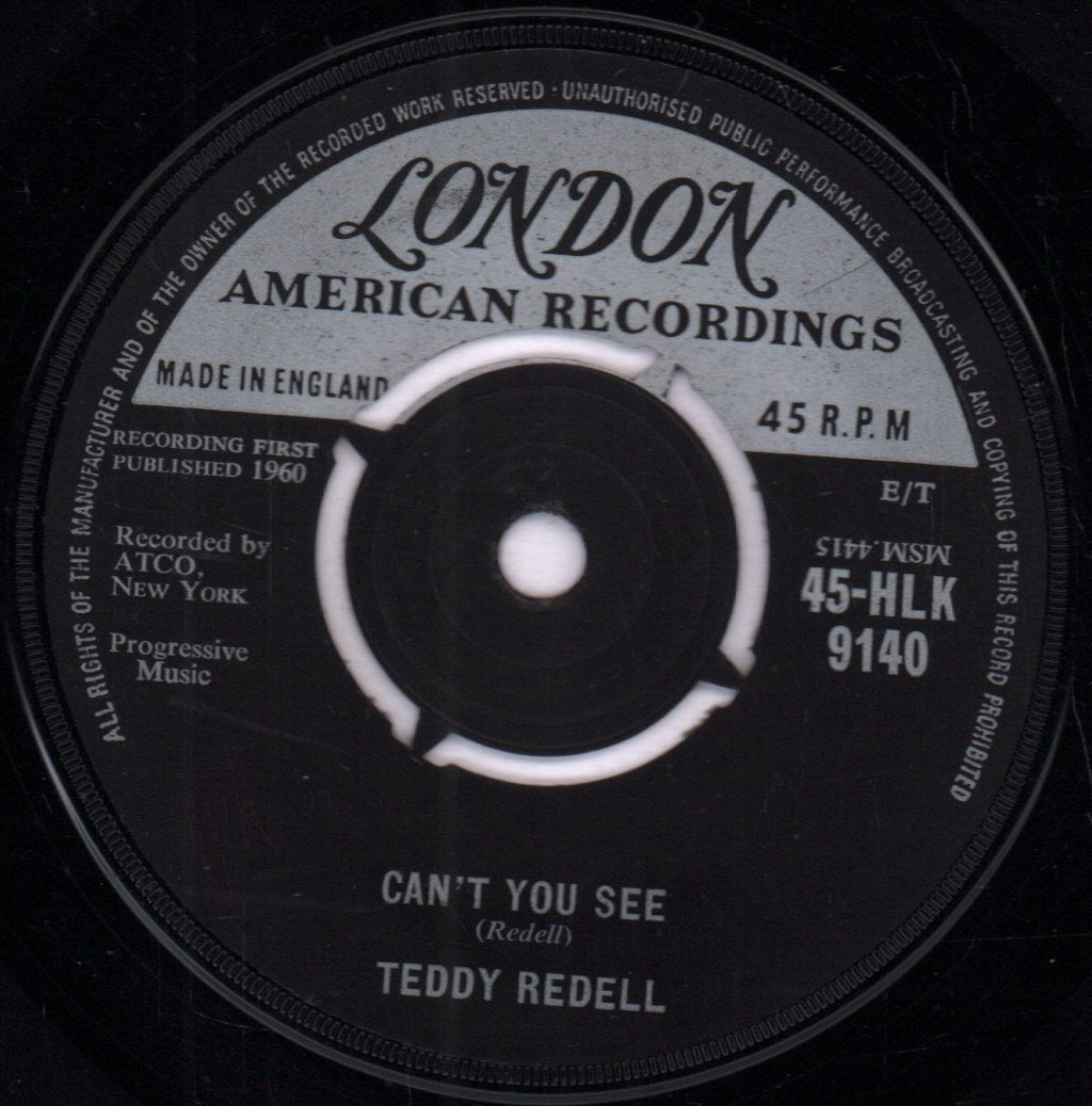 Teddy Redell - Judy - 7 Inch
