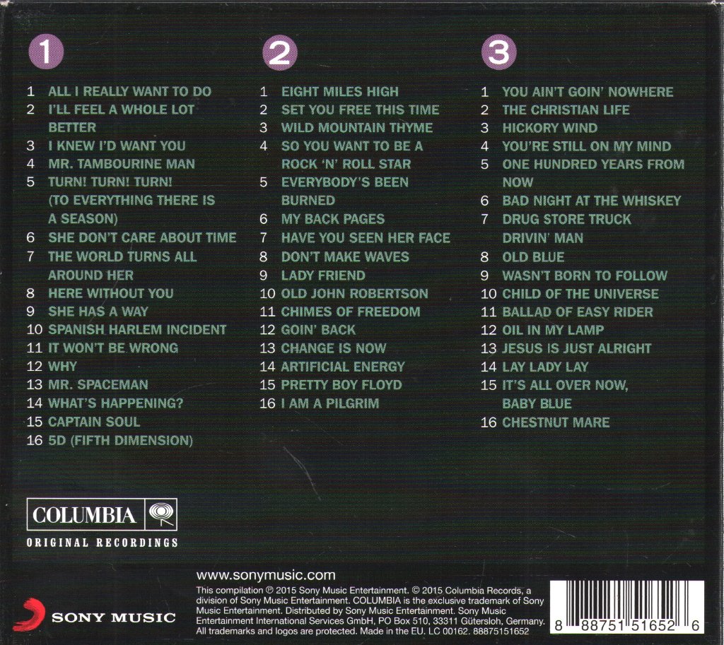 Byrds - Turn! Turn! Turn! The Byrds Ultimate Collection - Cd Set
