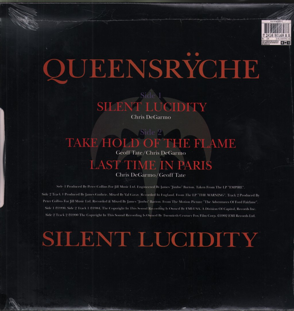 Queensryche - Silent Lucidity - 12 Inch