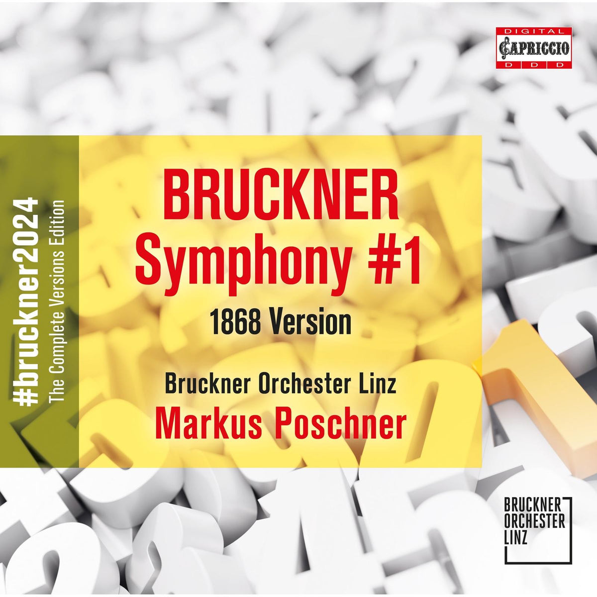 Bruckner - Bruckner: Symphony No. 1 In C Minor, Wab 101 (1866-1868 Linz Version) - Cd