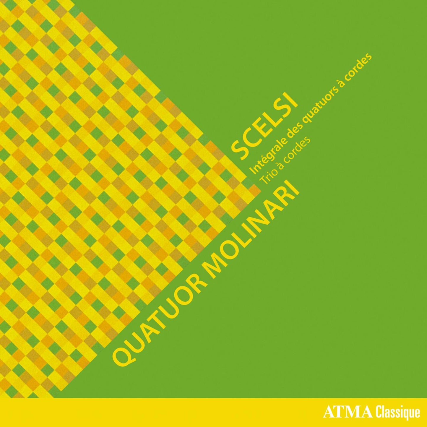 Quatuor Molinari - Scelsi: Integrale Des Quatuors A Cordes/Trio A Cordes - Cd