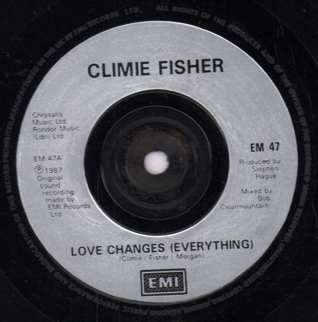 Climie Fisher - Love Changes Everything - 7 Inch