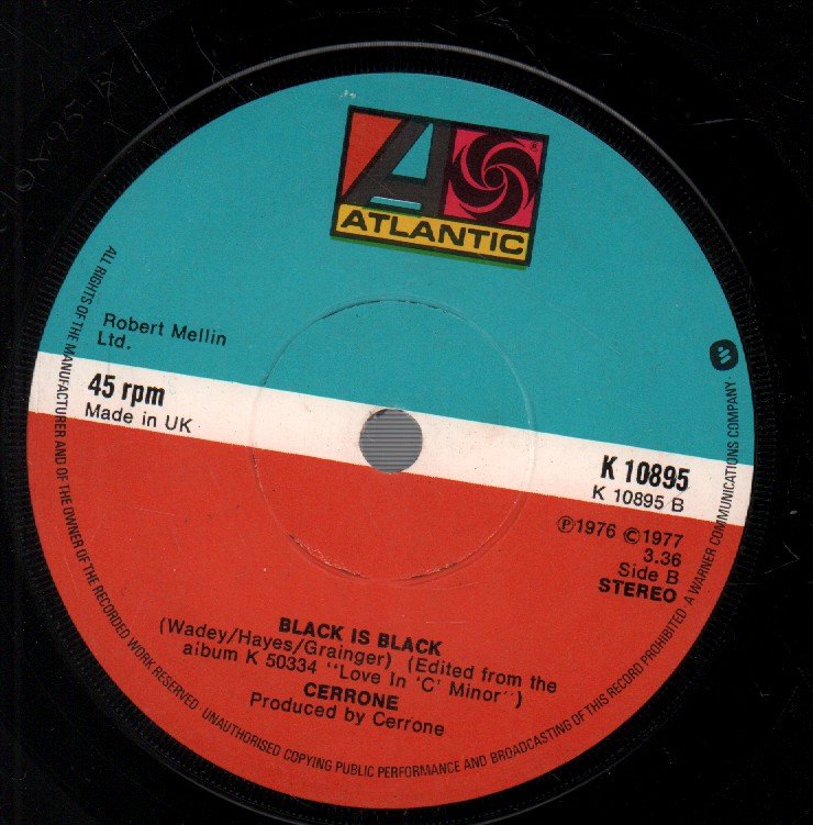 Cerrone - Love In C Minor - 7 Inch