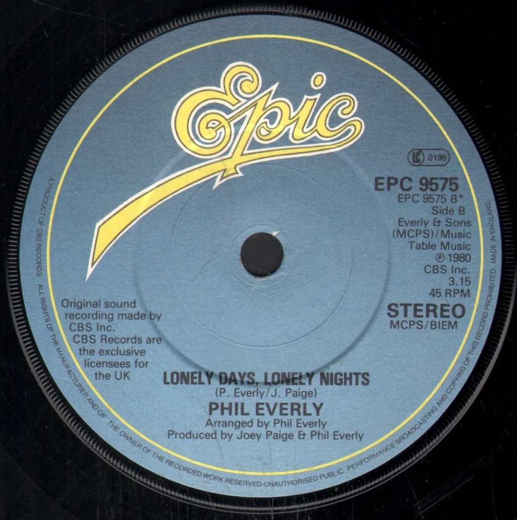 Phil Everly - Dare To Dream Again - 7 Inch