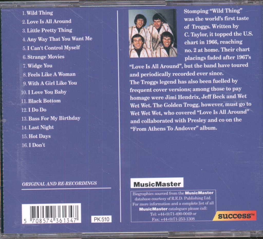 Troggs - Wild Thing - Cd