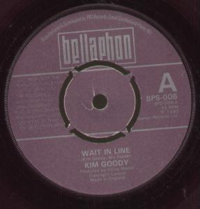 Kim Goody - Wait In Line - 7 Inch