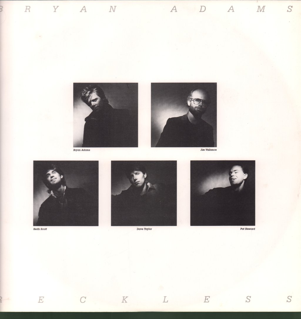 Bryan Adams - Reckless - Lp