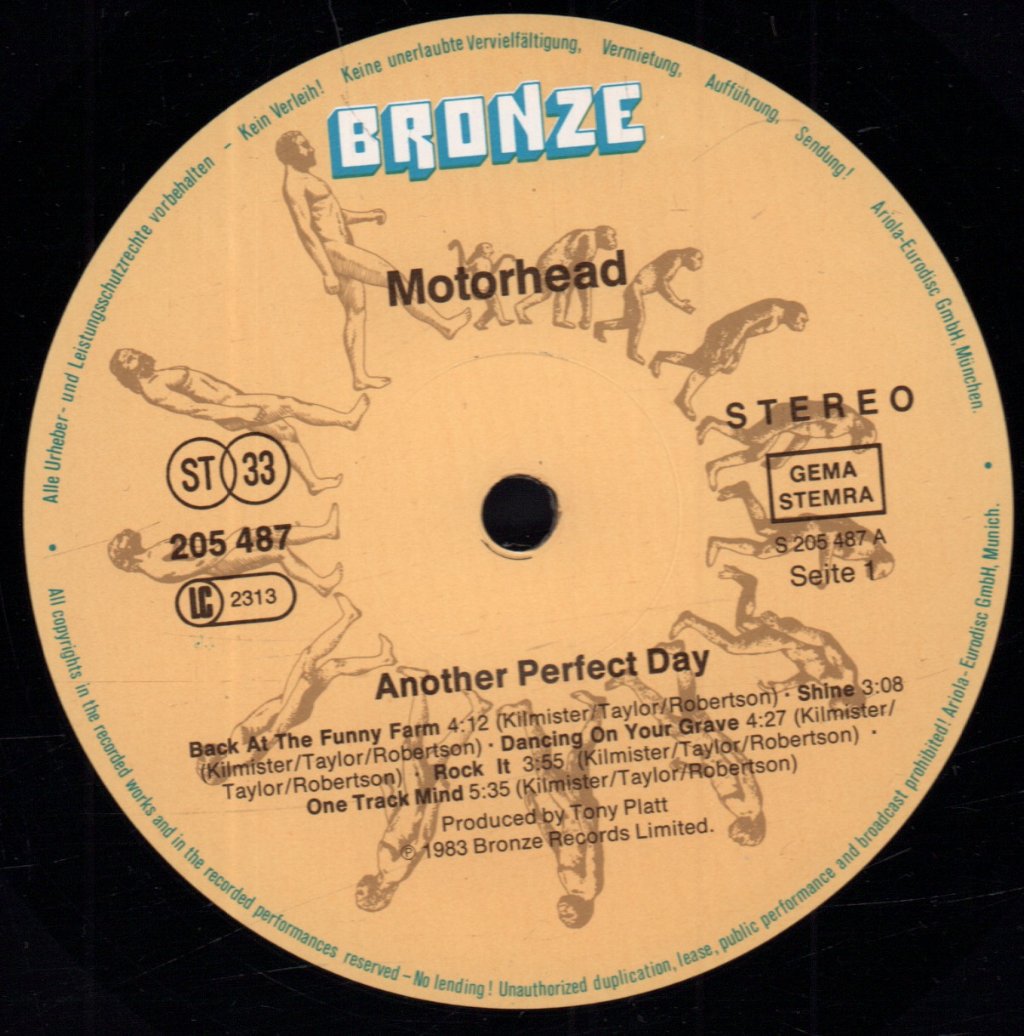 Motorhead - Another Perfect Day - Lp