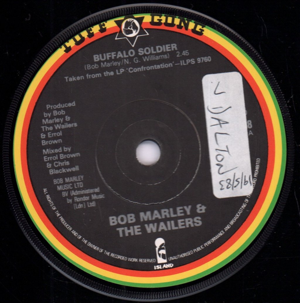 Bob Marley And The Wailers - Buffalo Soldier - 7 Inch