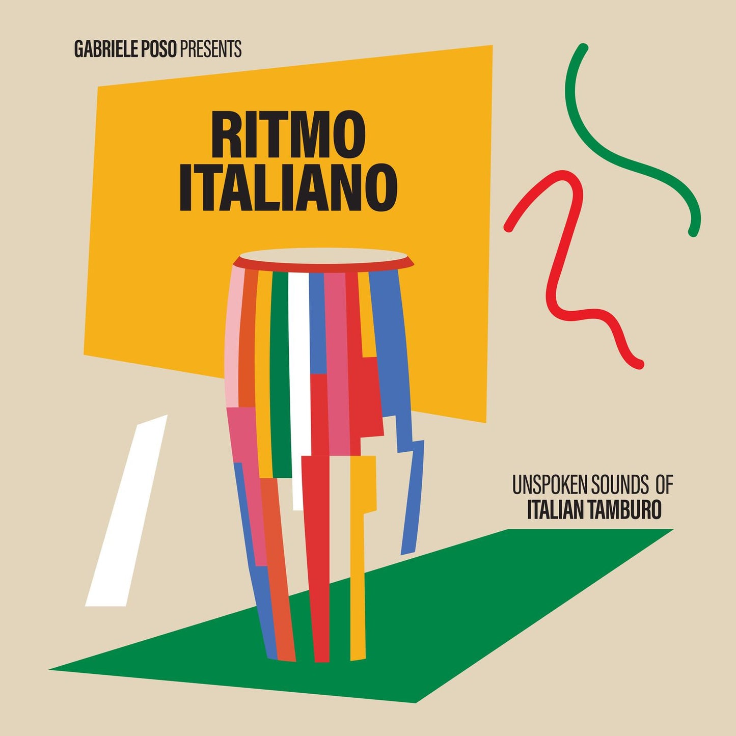 Various Artists - Ritmo Italiano (Unspoken Sounds of Italian Tamburo) - Lp