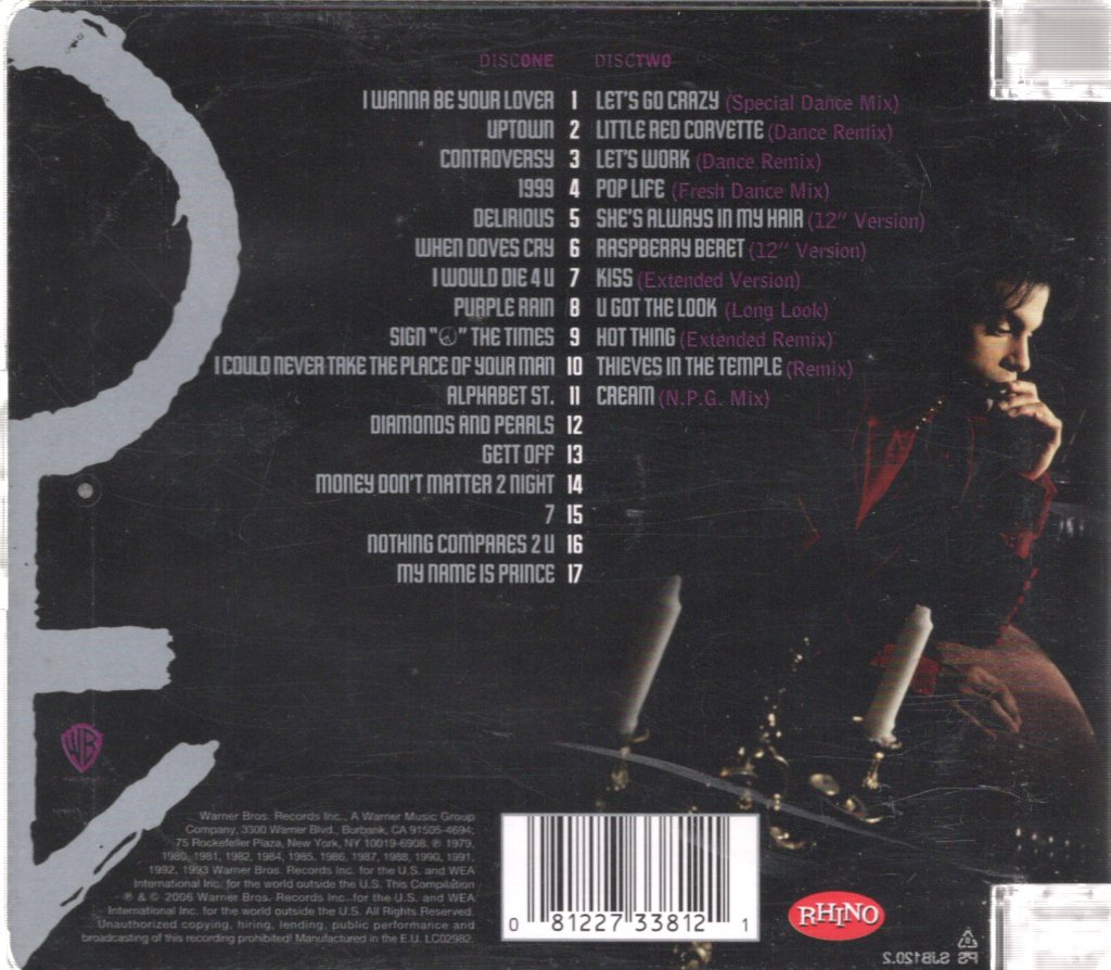 Prince - Ultimate - Double Cd